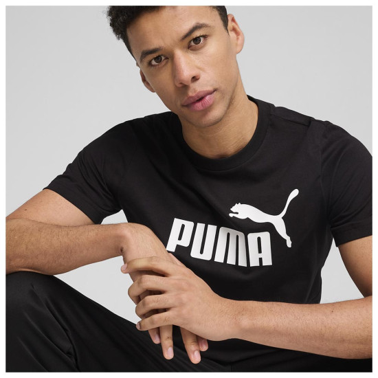 Puma Ανδρική κοντομάνικη μπλούζα Essentials No.1 Logo Tee Puma Ανδρική κοντομάνικη μπλούζα Essentials No.1 Logo Tee